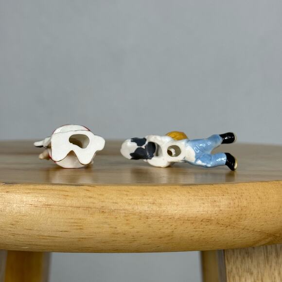 Vintage Bone China Jack and Jill Miniature Figurines - Picture 4 of 8